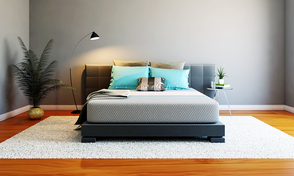 3d visualization residential rendering minimalist bedroom 2779