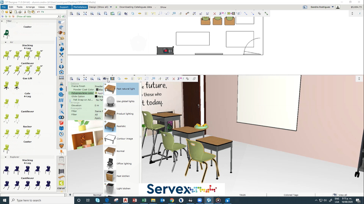 Servex CET - CET Designer Implementation Levels
